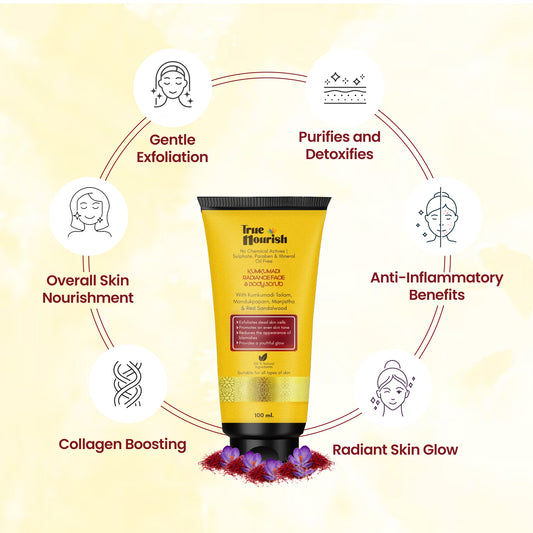 Kumkumadi Radiance Face and Body Scrub | 100ml